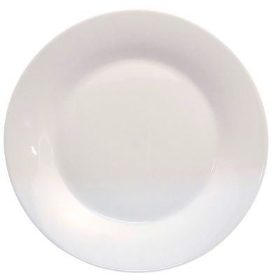 White Place Plate 12"